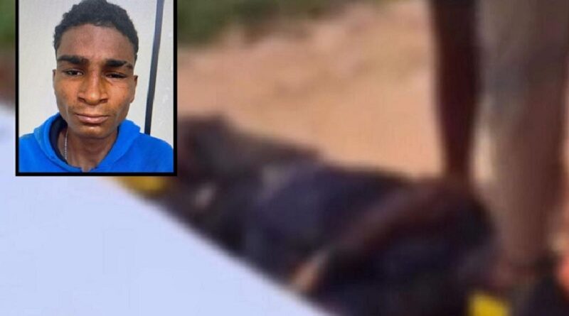 executado na fronteira