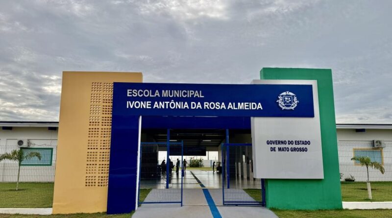 Governo de MT entrega três novas escolas nesta semana com investimento de R$ 31 milhões