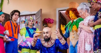 Ex-Chiquitito Mosca, surge irreconhecível em novo personagem: ‘Gênio da Lâmpada’