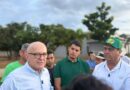 Prefeito e vice-governador visitam Nova Poxoréu para avaliar melhorias na infraestrutura