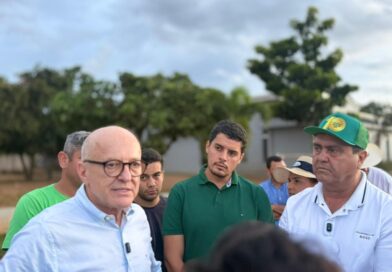 Prefeito e vice-governador visitam Nova Poxoréu para avaliar melhorias na infraestrutura