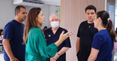 Comissão de Saúde da Câmara de Cuiabá realiza visita técnica ao Hospital Santa Helena