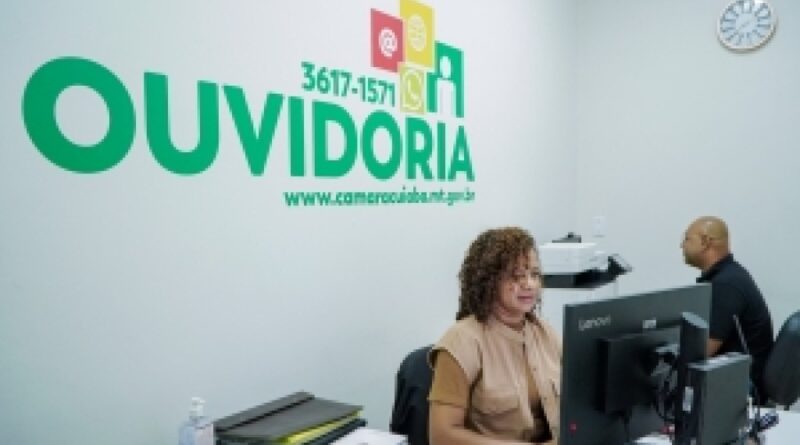 Ouvidoria da Câmara de Cuiabá registra aumento de 76% em demandas da população