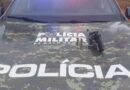 PM prende trio com arma de fogo e cigarros de maconha durante abordagem