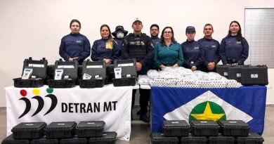 Detran entrega 30 etilômetros ao Batalhão de Trânsito para reforço na fiscalização