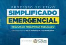 Prefeitura divulga resultado preliminar do processo seletivo da Saúde
