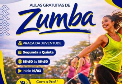 Praça da Juventude recebe aulas gratuitas de zumba a partir de segunda-feira (16)