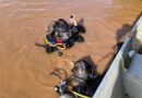 Bombeiros localizam corpo de vítima de afogamento após dois dias de buscas