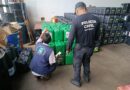 Polícia Civil e ANP apreendem mais de 2,6 mil litros de óleo lubrificante em distribuidora de Cuiabá