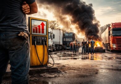 Alta do diesel eleva risco de greve de caminhoneiros e acende alerta no transporte de cargas