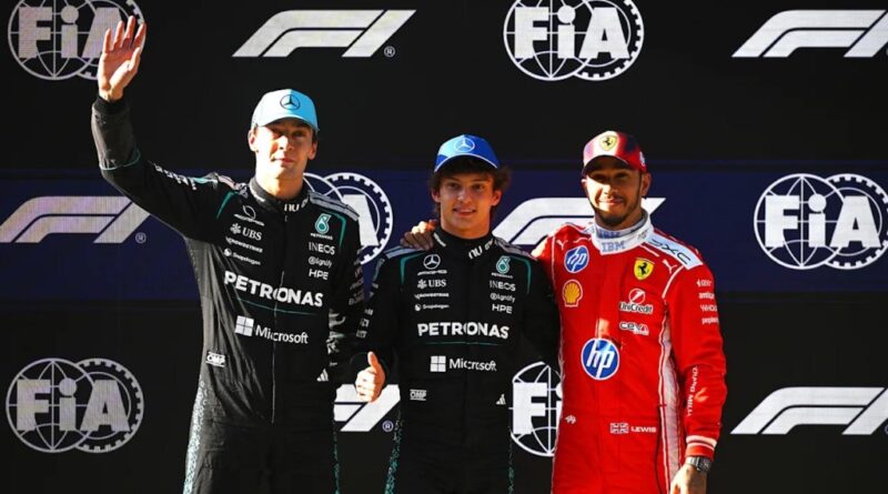 Kimi Antonelli conquista China em estreia de sonho para Mercedes