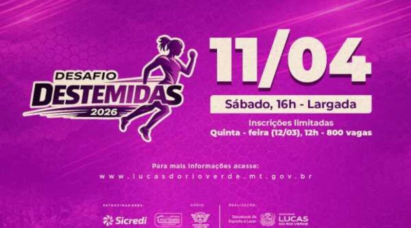 Destemidas 2026: corrida com obstáculos para mulheres abre inscrições nesta quinta-feira (12)