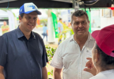Prefeito recebe deputado Thiago Silva no último dia da Farm Show 2026