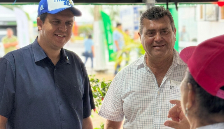Prefeito recebe deputado Thiago Silva no último dia da Farm Show 2026