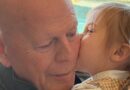 Demi Moore homenageia Bruce Willis com foto dele e da neta: ‘Vc precisa de amor’