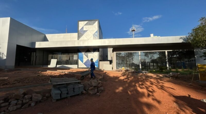 Obras de construção da nova sede do Cermac e MT Hemocentro chegam a 93% de execução