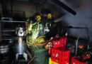 Corpo de Bombeiros combate incêndio em restaurante em Sorriso