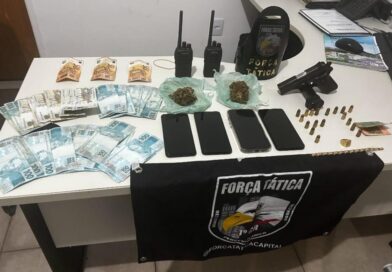 Força Tática prende homem com arma de fogo e munições em Chapada dos Guimarães