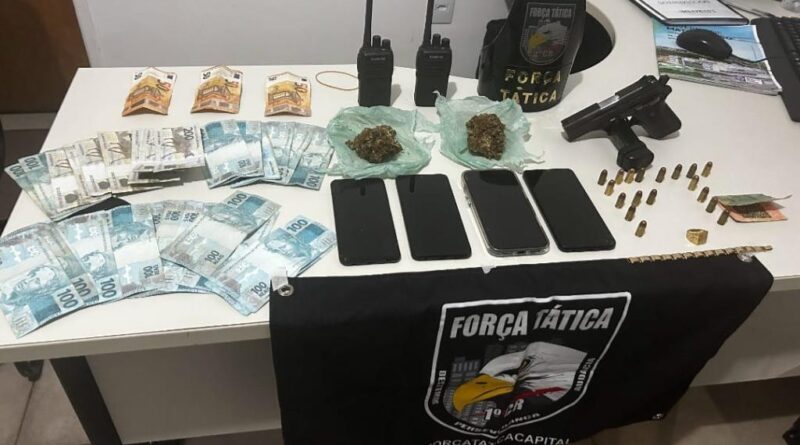 Força Tática prende homem com arma de fogo e munições em Chapada dos Guimarães