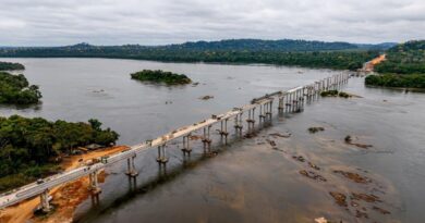 Com 1.410 metros de extensão, ponte do Rio Juruena chega a 68% de execução
