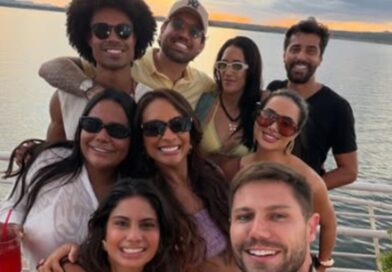 Ex-BBBs e famosos participam de jantar oficial antes do São João da Thay: ‘Alegria’