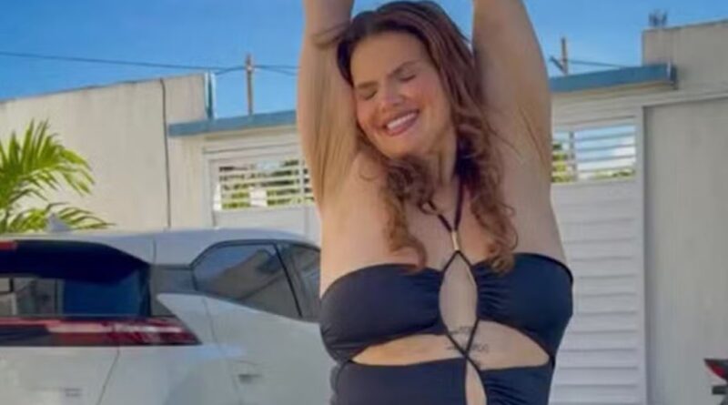 Thais Carla exibe transformação após perder mais de 100 kg e recebe elogios