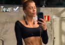 Grazi Massafera relembra fase fitness com pose de ioga abdômen definido: ‘Dia desses’