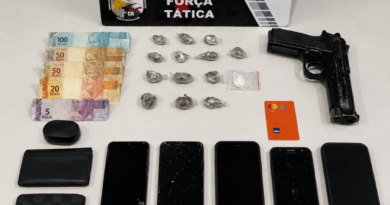 Força Tática apreende dois adolescentes com drogas e arma de brinquedo em Várzea Grande